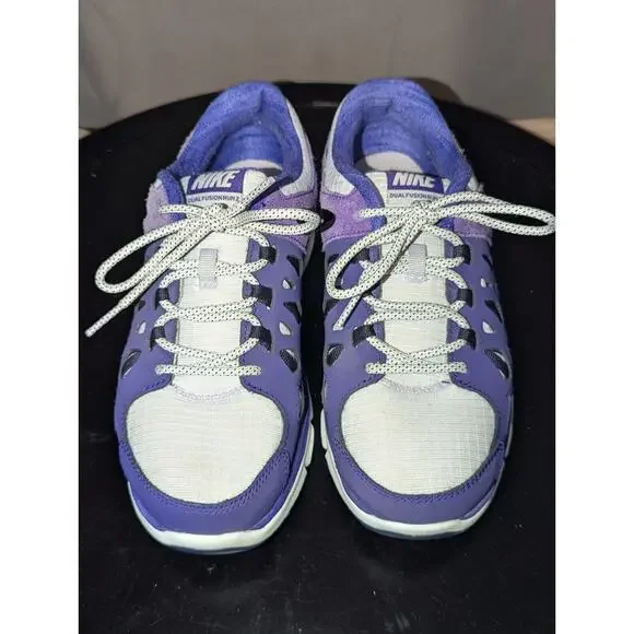 Nike Shoes Youth 5 Women's 7 Purple Dual Fusion Run 2 599793-500 Sneakers - Picture 2 of 10